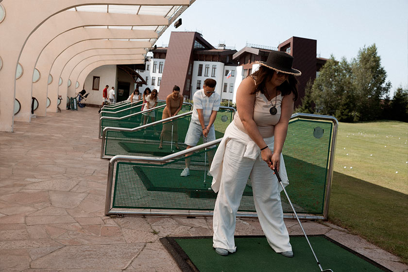 Гольф-тимбилдинг